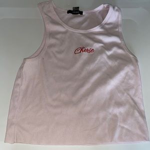 Pink Forever 21 Tanktop: Size Large